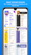 Smart Resume Builder: CV Maker screenshot 3