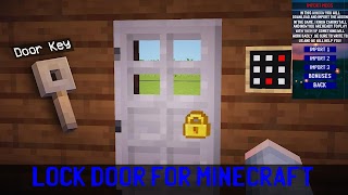 Lock Door Mod for Minecraft PE syot layar 5
