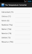 The Temperature Converter screenshot 3
