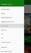 GamePass List ภาพหน้าจอ 2