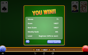 6 Schermata Classic Pyramid Solitaire Free