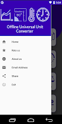 برنامه‌نما Offline Universal Unit Convert عکس از صفحه
