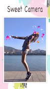 Live face sticker sweet camera スクリーンショット 1
