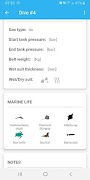 Dive log PRO Screenshot 2