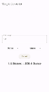 Weight Converter screenshot 2
