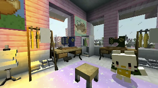 پوستر Hello Kitty Mod for Minecraft