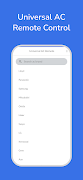 Universal AC Remote پوسٹر