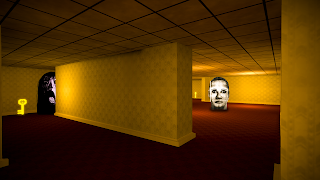 Nextbot run in Backrooms screenshot 5