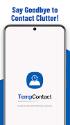 Temp Contact: Save Temp Number Affiche