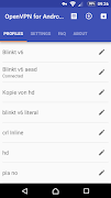 برنامه‌نما OpenVPN for Android عکس از صفحه