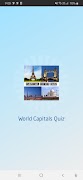 Capital Cities Quiz - World Capitals Quiz Game पोस्टर