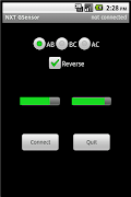 NXT GSensor Remote screenshot 1