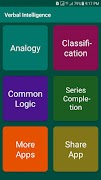 Verbal Logical Reasoning Intel Plakat