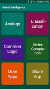 Verbal Logical Reasoning Intel Plakat