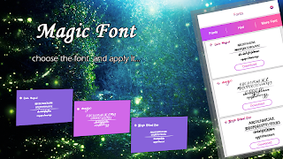 برنامهنما Magic Fonts Style عکس از صفحه