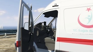 Ambulance Driver Simulator ภาพหน้าจอ 1
