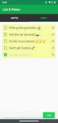 2 Schermata List & Notes