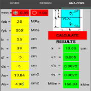 FLEXURE ON REINFORCED CONCRETE capture d'écran 2