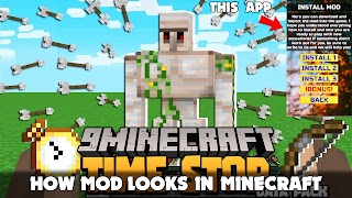 Time Stop Mod for Minecraft PE स्क्रीनशॉट 2