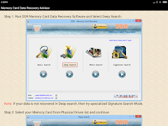 Memory Card Data Recovery Help captura de pantalla 7
