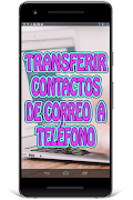 Transferir Contactos Tutorial screenshot 1