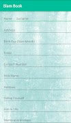 Slam Book screenshot 1
