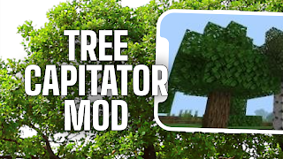 Tree Capitator Mod Affiche