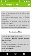 Class 11 Mathematics Notes 스크린샷 2