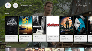 Google สำหรับ Android TV ภาพหน้าจอ 1