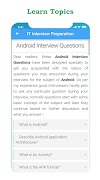 برنامه‌نما IT Interview Question & Answer عکس از صفحه