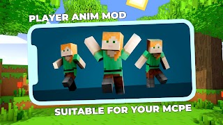 Player Animation Mod Minecraft تصوير الشاشة 5