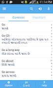 برنامه‌نما Gujarati Dictionary Multifunct عکس از صفحه