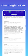 Class 12 English Solution capture d'écran 4