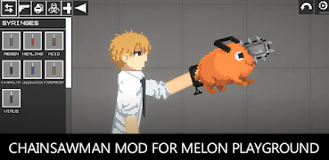 Chainsaw Man Mod For melon screenshot 5