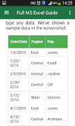 Full MS Excel Guide Screenshot 6