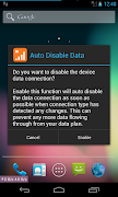 Auto Disable Data Connection Poster