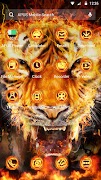 Chama Tigre Legal - APUS Lançador de Tema Livre imagem de tela 2