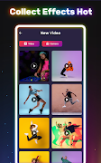 Glowing video, video maker captura de pantalla 5