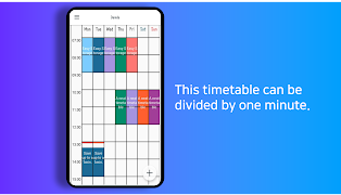 Planner Timetable with alarm f syot layar 1