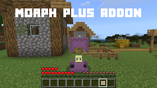 Morph Plus Addon for Minecraft 스크린샷 1