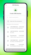 SMS Backup Pro تصوير الشاشة 1