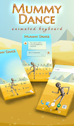 Mummy Dance Keyboard Theme HD poster