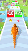 1 Schermata Dinosaur Run: Dino Evolution