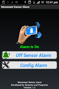 Sensor Alarm Movement screenshot 2