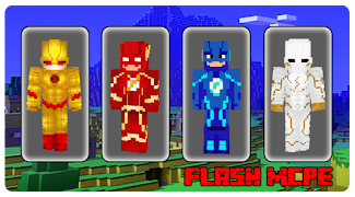 Flash Mod Minecraft PE Poster