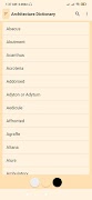 Architecture Dictionary ภาพหน้าจอ 2