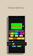 Scroll Text with blink Screen ภาพหน้าจอ 6