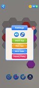 Hexa Stack Hexagon Puzzle Game تصوير الشاشة 5
