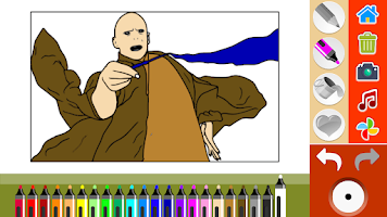 hogwarts legacy Coloring Book تصوير الشاشة 1