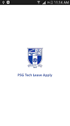 PSG Tech Leave Apply โปสเตอร์
